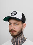 Бейсболка MITCHELL NESS арт. HHSS5162-MNNYYPPPBKWH (белый / черный)